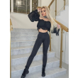 Legginsy modelujące / BRYCZES / BLACK / Double Push / Wysoki stan /  XS - S - M - L - XL